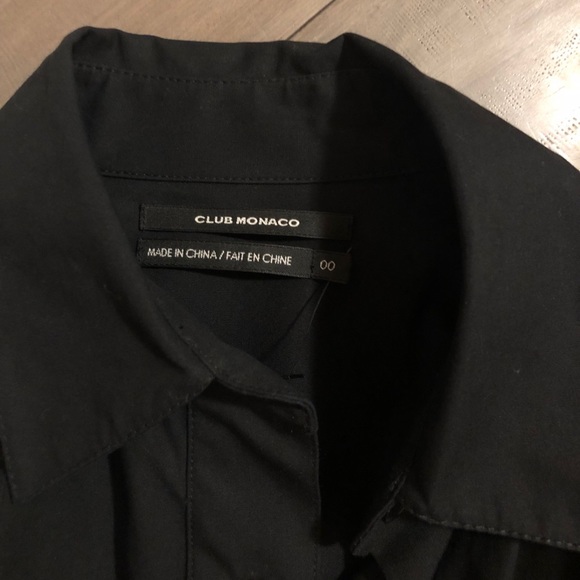 Club Monaco Dresses Club Monaco Black Dress Poshmark